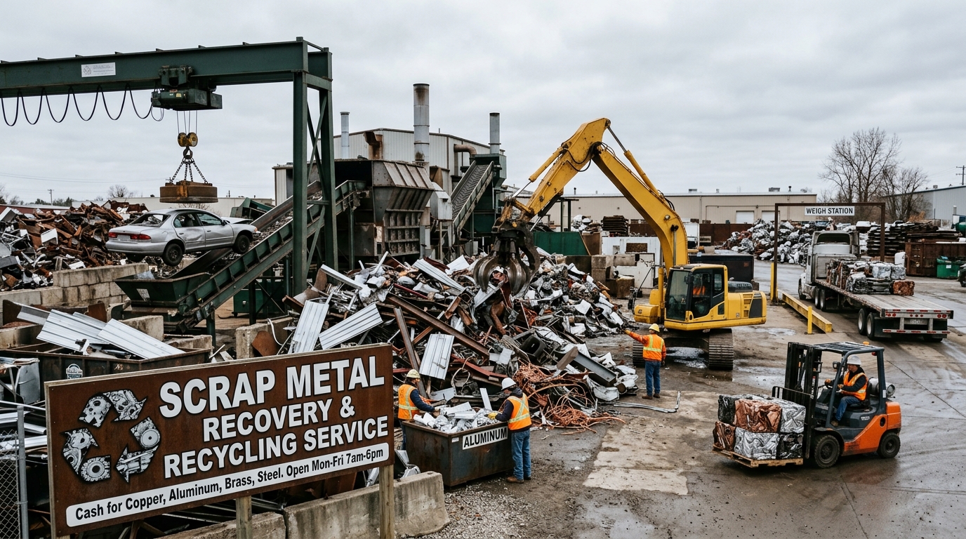 Reciclagem de Sucata Metálica: Um Passo Essencial para a Sustentabilidade